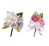 卒業コサージュ